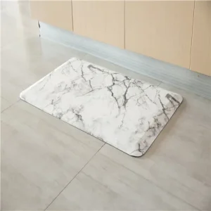 Commercial Printed Modern Thick Cushioned Anti Fatigue Standing Waterproof Nonslip Kitchen Door Mats Rugs PU