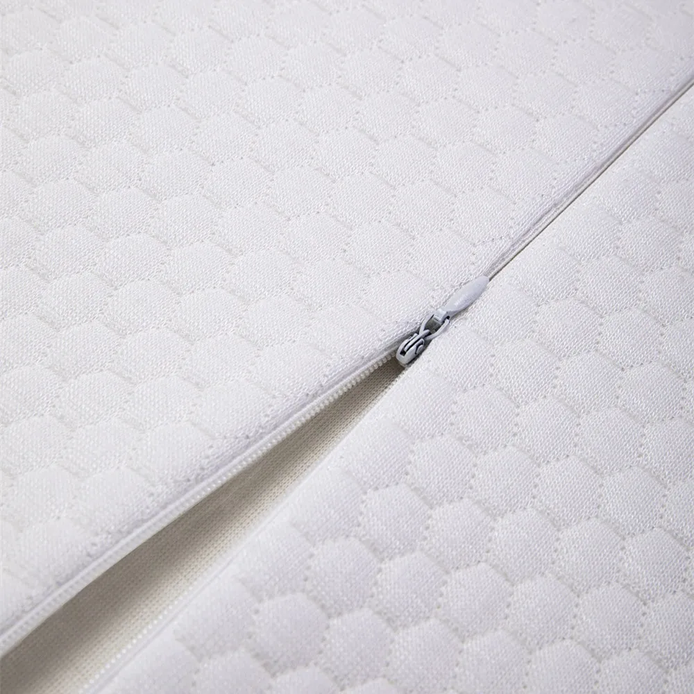 Adjustable Butterfly Shredded Memory Foam Pillow Solid Pattern Neck Support Sleep Therapy Bamboo Silk Fabric Memory Foam Filling - Image 5