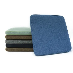 Cross-Border Hot-Selling Linen Breathable Fabric Lumbar Pillows Seat Cushions Spring Summer Thickened Memory Foam for Bedroom
