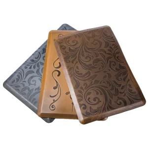 Factory Direct Modern Eco-Friendly Anti-Fatigue PU Floor Mats Oil-Proof Non-Slip Washable Entrance Door Mats Kitchen