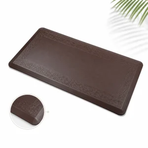 Premium Custom 0.75 Inch PU Anti-Fatigue Floor Mat, Waterproof Oil-Proof Non-Slip Comfort Standing Mat for Home and Work Use
