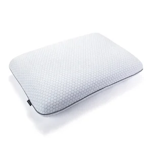 Modern Solid Memory Foam Pillow for Pressure Relief Adaptive Design with Cooling Anti-Snore Features Washable 100% Cotton Cover