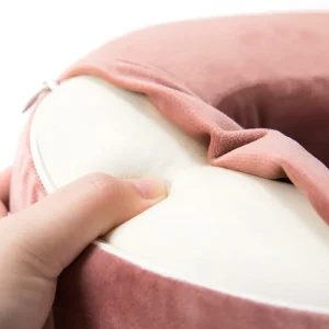 Modern U-Shaped Memory Foam Neck Pillow 200TC Solid Hot-Selling Travel Driving Sleeping Aid Slow Rebound Factory Direct Sale