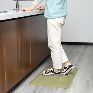 Wholesale OEM ODM Available Custom Size PU Anti-Fatigue Bulk Ergonomic Kitchen Standing Floor Mat