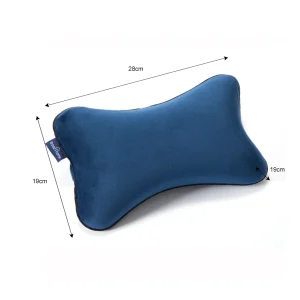 Direct Supply Customized Memory Foam Multifunctional Gentle Cushioning Washable Solid Bamboo Fiber Pillowcase Car Neck Headrest